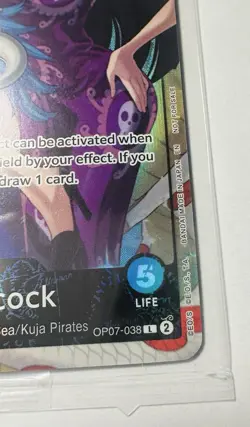 Boa Hancock OP07-038 ONE PIECE 2025 PSA Magazine SEALED Promo See Pictures - Image 4