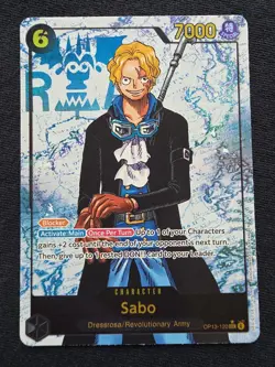 Sabo (120) (Parallel) OP13-120 Carrying On His Will Foil - Image 1