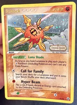 Solrock 25/92 2006 EX Legend Maker Set Pokemon Card Reverse Holo Rare - Lp/Mp - Image 2