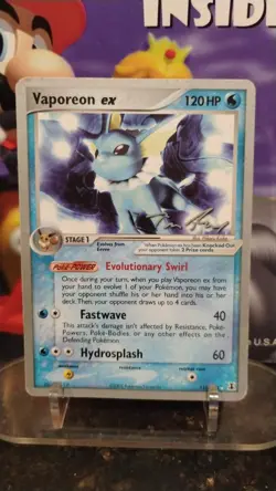 VAPOREON EX World Championships 2007 POKEMON Non-Holo 2005 Trading Card 110/113 - Image 1