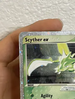 Scyther EX 102/109 Ruby and Sapphire Holo Rare Vintage Card HP - Image 2