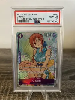 O-Nami (Illustration Box Vol.1) OP05-062 One Piece Promotion Cards Foil - Image 1