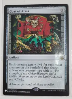 Mixed Lot Of 45 Magic The Gathering Cards, MTG, Rares, Mythics! Coat Of Arms - Image 2