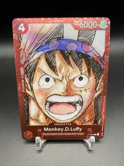 Monkey.D.Luffy (Premium Card Collection -ONE PIECE FILM RED Edition-) P-022 One - Image 1