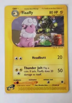 Flaaffy 77/165 Pokemon Expedition Base Set Regular Card - LP - Image 1