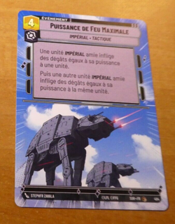 STAR WARS UNLIMITED CARD GAME TCG CARTE HYPERSPACE 494 SOR.FR MINT - Image 1