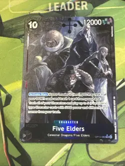 One Piece Card Game - Five Elders - OP13-082 SR - Alt Art - English - Image 1