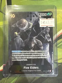 One Piece Card Game - Five Elders - OP13-082 SR - Alt Art - English - Image 3