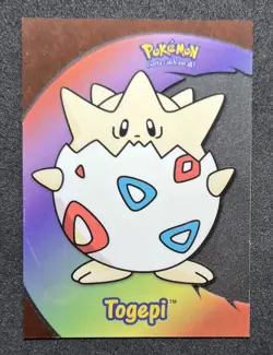 2000 Topps Pokemon Togepi Clear TV Animation Card #PC8 READ* - Image 1