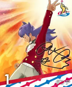 Pokemon Center original Kanazawa Leon Champion Curry League Card Japanese - Image 1