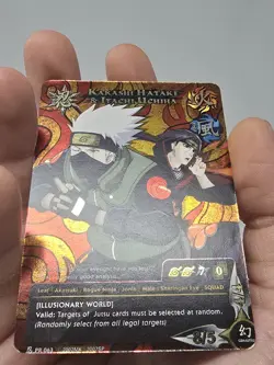 Naruto CCG TCG PR-063 Kakashi Hatake & Itachi Uchiha Foil Promo Card - Image 2