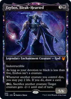 Erebos, Bleak-Hearted - Showcase (THB) Theros Beyond Death - NM - Image 1