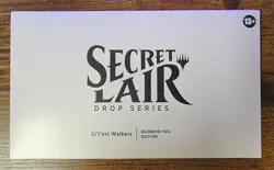 MTG Secret Lair - LI’L’EST WALKERS Rainbow Foil Hasbro Pulse NEW Sealed Magic - Image 1