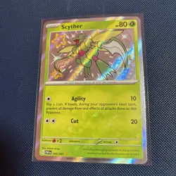 Pokemon TCG - Scyther 95/91 - SV: Paldean Fates - Near Mint - Image 1