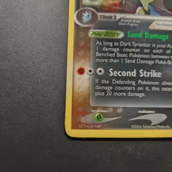 2004 Dark Tyranitar 20/109 - EX Team Rocket Returns Holo Rare - Pokemon TCG - LP - Image 4