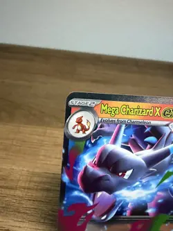 Pokemon TCG Mega Charizard X ex 013/094 Double Rare Phantasmal Flames PFL NM - Image 4