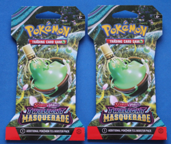 POKEMON SCARLET & VIOLET TWILIGHT MASQUERADE 4 PACKS SEALED - Image 3