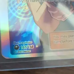 Pokemon TV Reporter Full Art Ultra Rare Holo SM-Celestial Storm 167/168 - Image 3