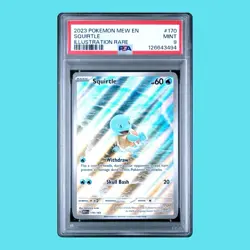 Blastoise EX 202 PSA 9 SEQUENTIAL SET / BLASTOISE WARTORTLE SQUIRTLE POKEMON 151 - Image 2