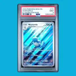 Blastoise EX 202 PSA 9 SEQUENTIAL SET / BLASTOISE WARTORTLE SQUIRTLE POKEMON 151 - Image 3