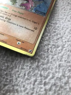 Pokemon Gligar 57/115 HOLO Ex Unseen Forces Pokemon 512 F55-HXZ - Image 2