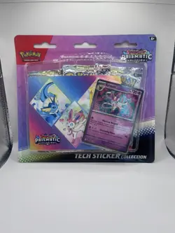 Pokemon TCG Prismatic Evolutions Tech Sticker Collection ART SET OF 3 - Image 3