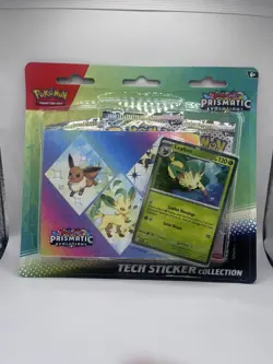 Pokemon TCG Prismatic Evolutions Tech Sticker Collection ART SET OF 3 - Image 4