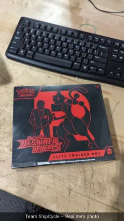 Pokemon Destined Rivals Pokemon Center Exclusive Elite Tr G1N - Image 1