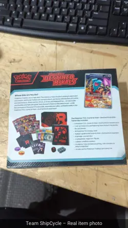 Pokemon Destined Rivals Pokemon Center Exclusive Elite Tr G1N - Image 4