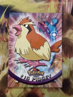 Pokemon Topps - Pidgey #16 (Blue Logo) - TV Animation Edition - LP - Image 1