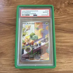 PSA 10 Bulbasaur POKEMON SCR EN-STELLAR CROWN ILLUSTRATION RARE #143 - Image 1