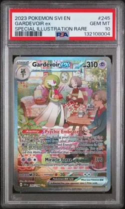 2023 Pokemon Scarlet & Violet Gardevoir Ex 245/198 PSA 10 - Image 1