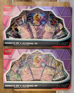 Pokemon Mimikyu Ex & Alcremie Ex Premium Collection Box (Brand New Sealed) x 2 - Image 2