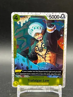 One Piece Trafalgar Law P-088 Pirate Foil - Premium Booster Vol. 2 English - Image 1