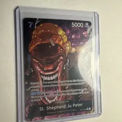 St. Shepherd Ju Peter Alt Art OP13-084 Carrying On His Will Foil One Piece - Image 2