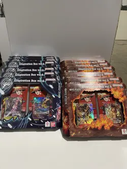 One Piece Illustration Box Vol 5 And 6 Bundle 12 total boxes!! SHIPS SAME DAY - Image 1