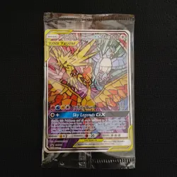 Pokemon Moltres Zapdos Articuno GX SM210 Sealed Card From Hidden Fates ETB - Image 1