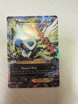 Pokemon TCG M Absol EX XY63 XY Promo Card MP Condition - Image 1