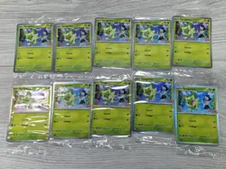 10x Pokemon Card Sprigatito SVP 191 Horizons Holo Promo Surging Sparks Sealed NM - Image 1
