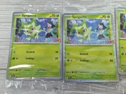 10x Pokemon Card Sprigatito SVP 191 Horizons Holo Promo Surging Sparks Sealed NM - Image 2
