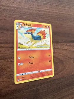 Pokemon TCG Quilava 024/189 Sword & Shield Astral Radiance Card NM - Image 3