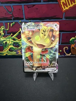 Meowth VMAX SWSH005 SWSH: Sword & Shield Promo Cards Holo - Image 1