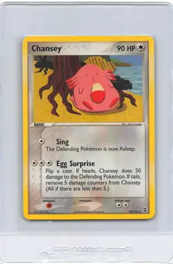 CHANSEY 19/112 - NON-Holo Rare - Fire Red & Leaf Green - Pokemon Card - NM/LP - Image 1