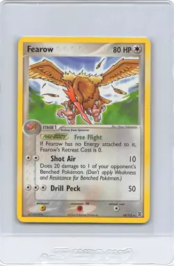 FEAROW 24/112 - NON-Holo Rare - Fire Red & Leaf Green - Pokemon Card - NM/LP - Image 1