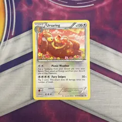 Ursaring RC16/RC25 Holo Legendary Treasures Radiant Collection Pokemon Card NM - Image 1