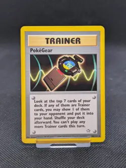 Pokegear 88/111 Neo Genesis Pokemon Card Rare WOTC LP EXCELLENT - Image 1