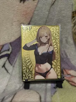GODDESS STORY LSP #084/200 GOLD METAL ANIME CARD - Image 1