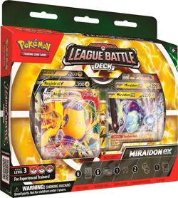 ⚡ Pokemon TCG Miraidon ex League Battle Deck - Ready-to-Play 60-Card Set, Sealed 820650852732 - Image 1