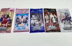 Mixed Miscellaneous Anime Trading Card Booster Pack Bundle (Set Of 20) - Image 5