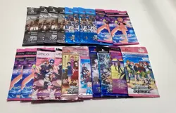 Mixed Miscellaneous Anime Trading Card Booster Pack Bundle (Set Of 20) - Image 1